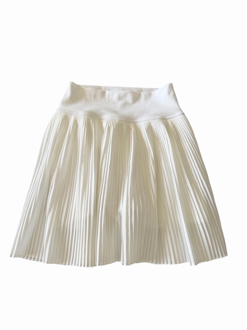 Yogalicious White Pleated Skort XS Athletic Tennis Golf Skirt